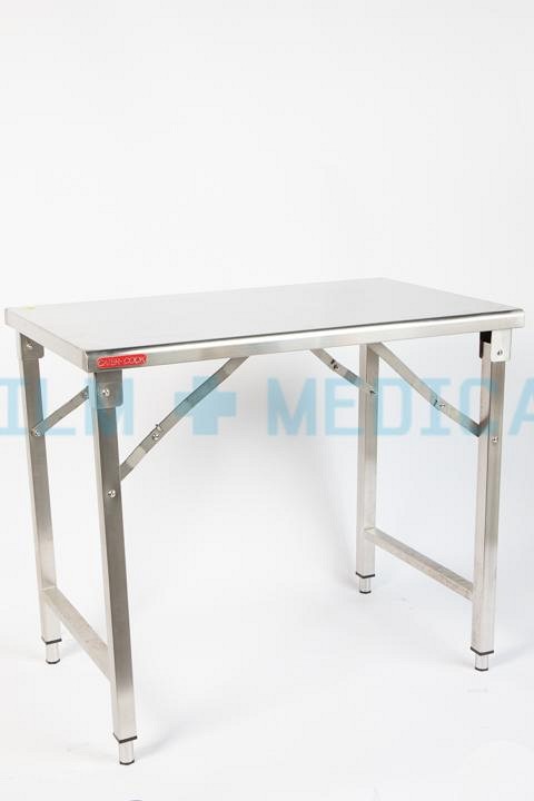 Laboratory Bench in Stainless Steel Folding